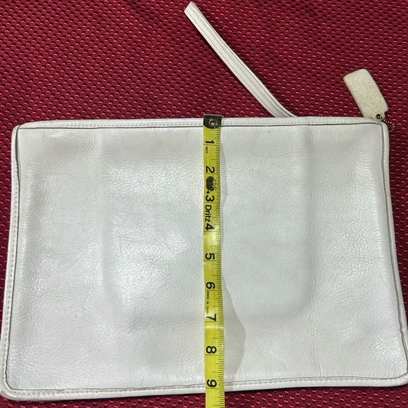 Very Rare 1960’s Vintage Large COACH Flat Envelope Bag/Wristlet - Picture 10 of 14